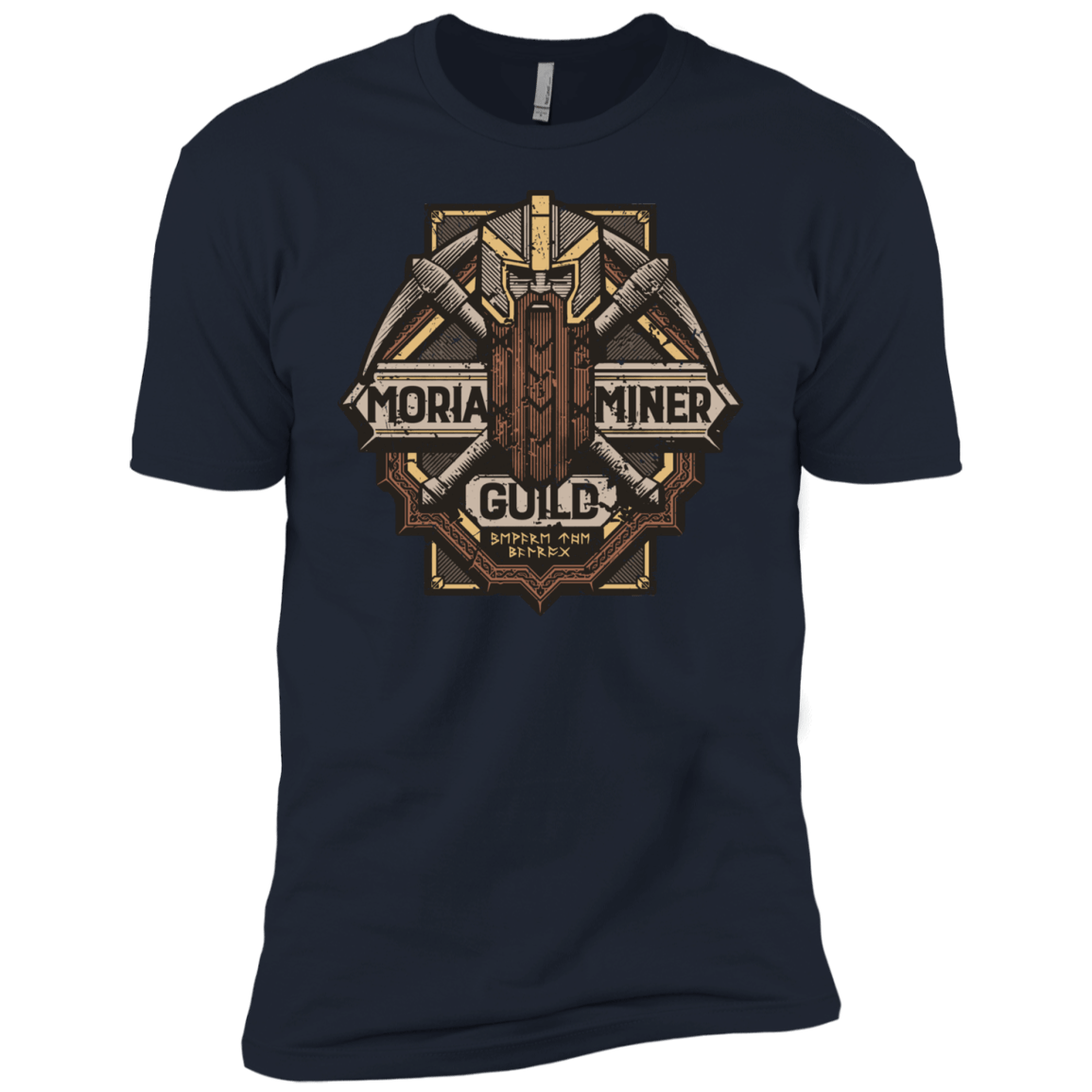 T-Shirts Midnight Navy / YXS Moria Miner Guild Boys Premium T-Shirt