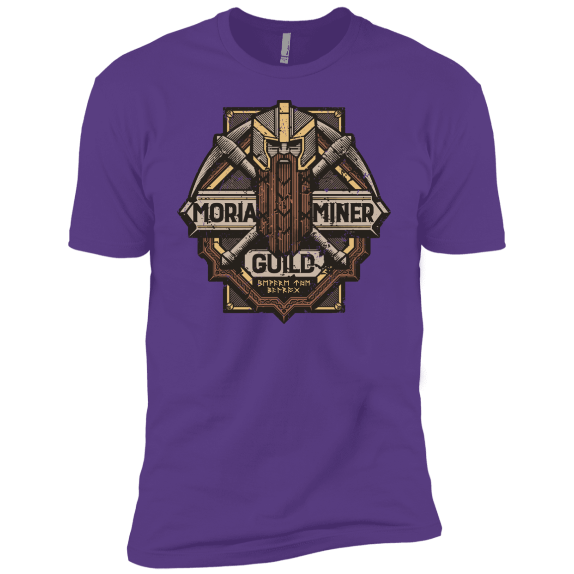 T-Shirts Purple Rush / YXS Moria Miner Guild Boys Premium T-Shirt