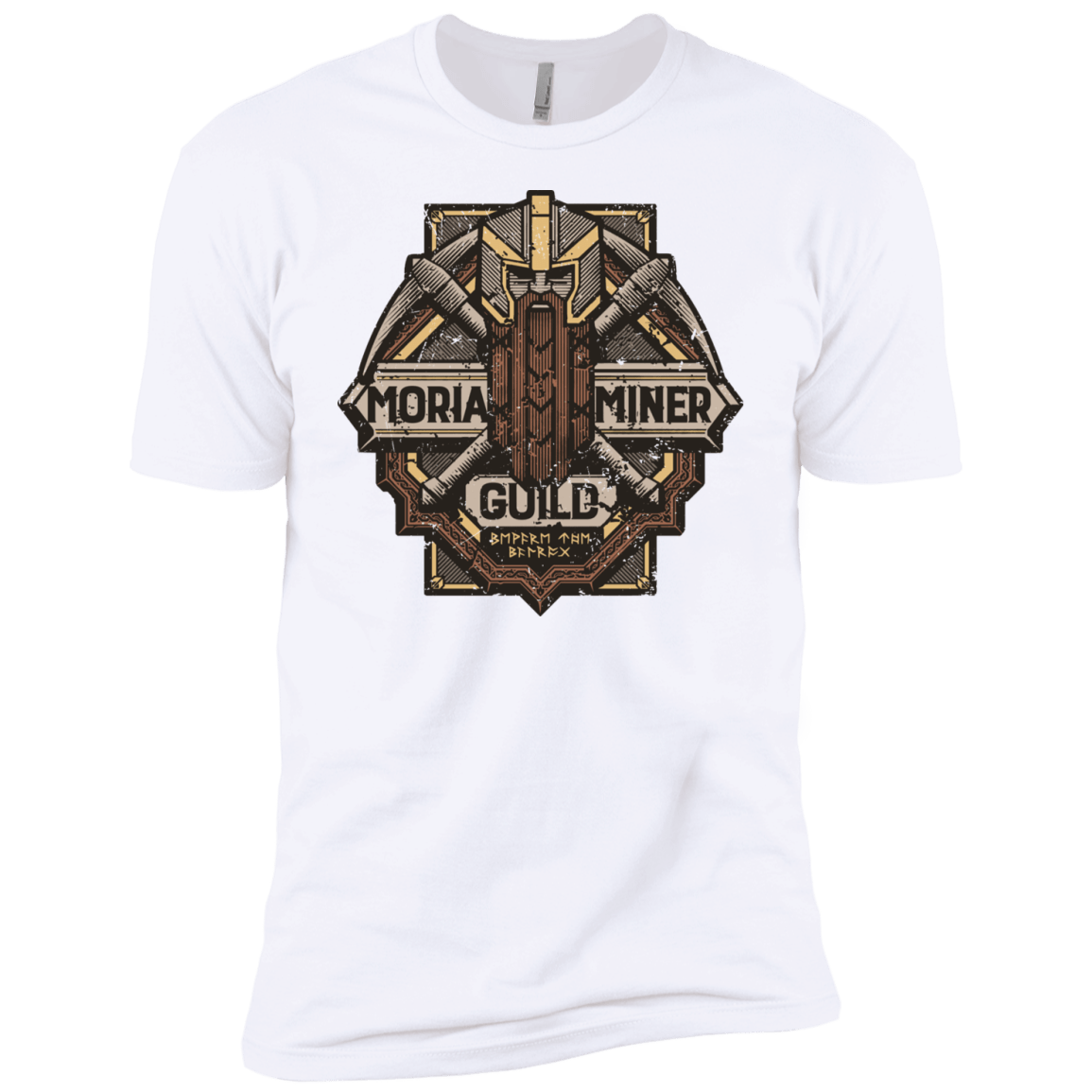 T-Shirts White / YXS Moria Miner Guild Boys Premium T-Shirt