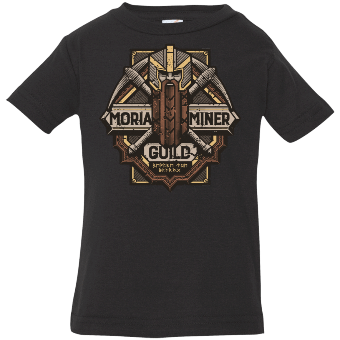 T-Shirts Black / 6 Months Moria Miner Guild Infant Premium T-Shirt