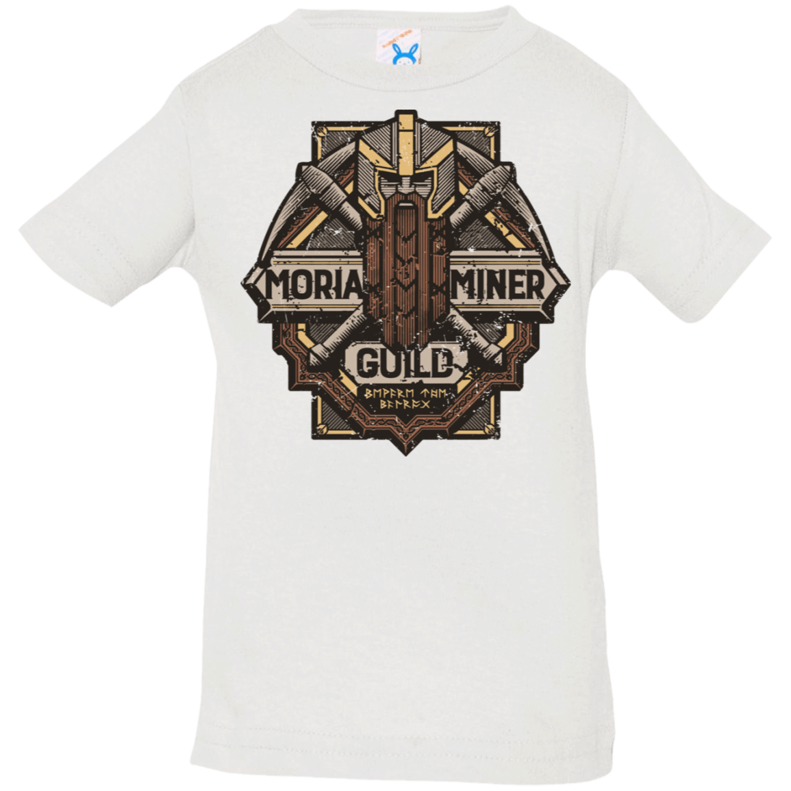 T-Shirts White / 6 Months Moria Miner Guild Infant Premium T-Shirt