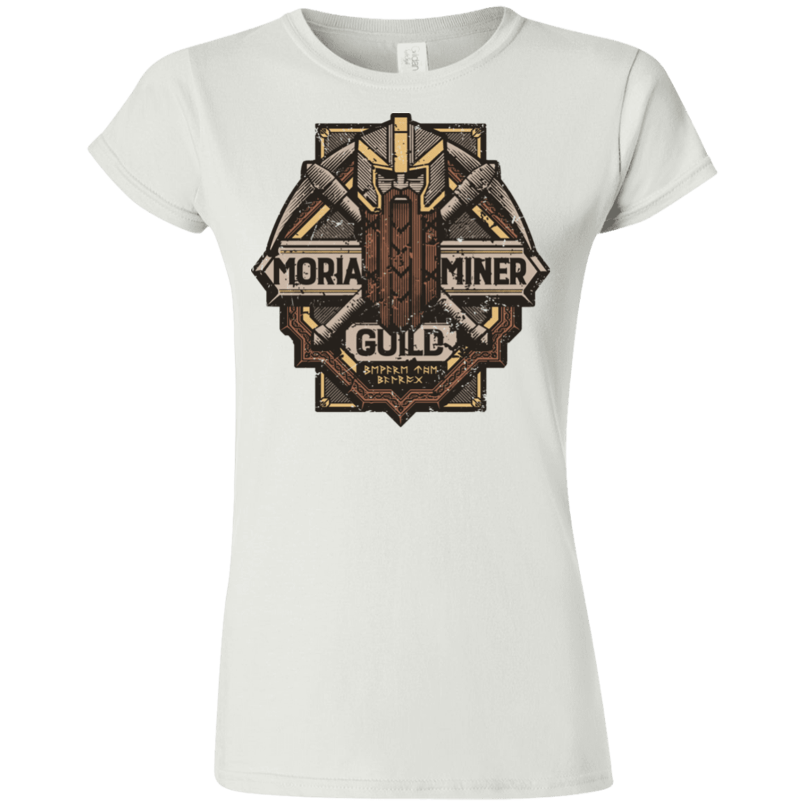 T-Shirts White / S Moria Miner Guild Junior Slimmer-Fit T-Shirt