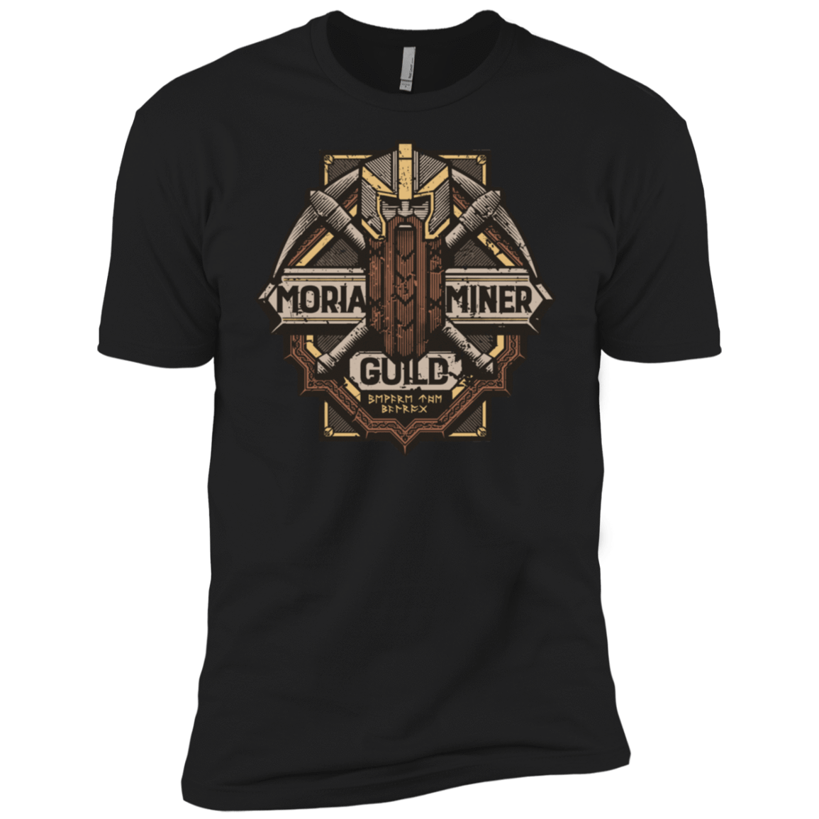 T-Shirts Black / X-Small Moria Miner Guild Men's Premium T-Shirt