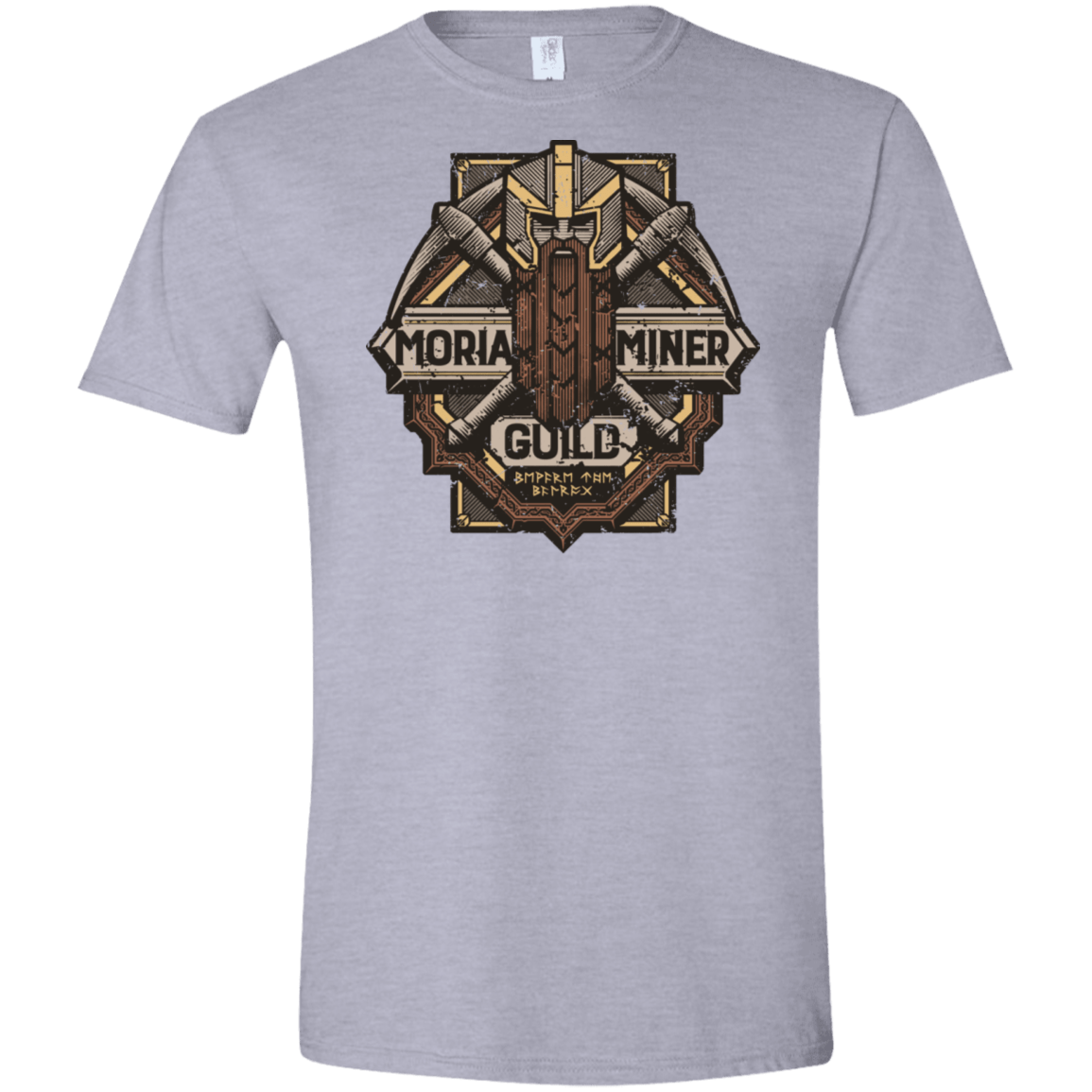 T-Shirts Sport Grey / X-Small Moria Miner Guild Men's Semi-Fitted Softstyle