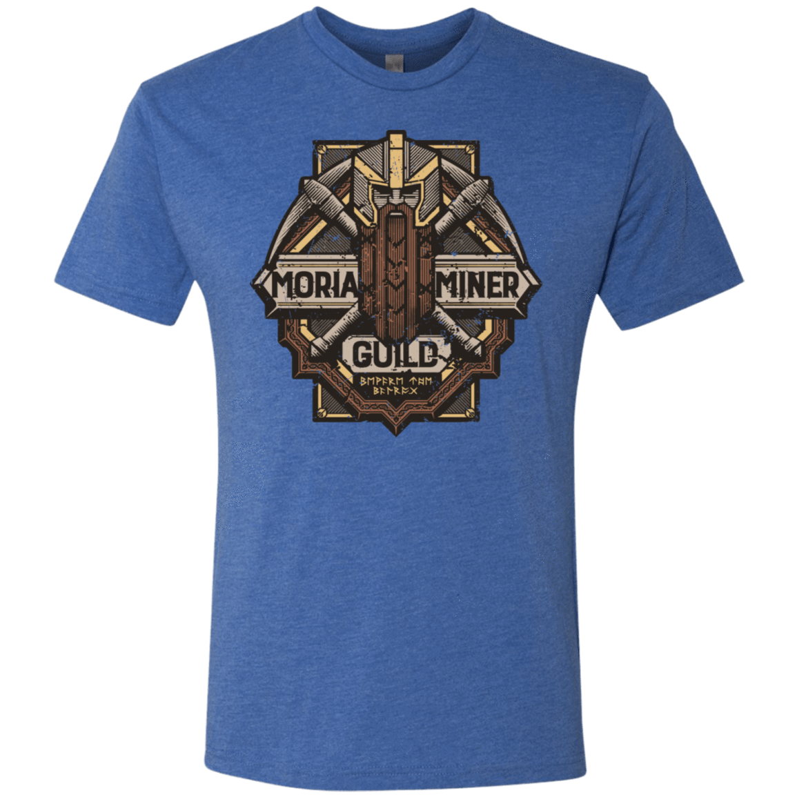 T-Shirts Vintage Royal / S Moria Miner Guild Men's Triblend T-Shirt