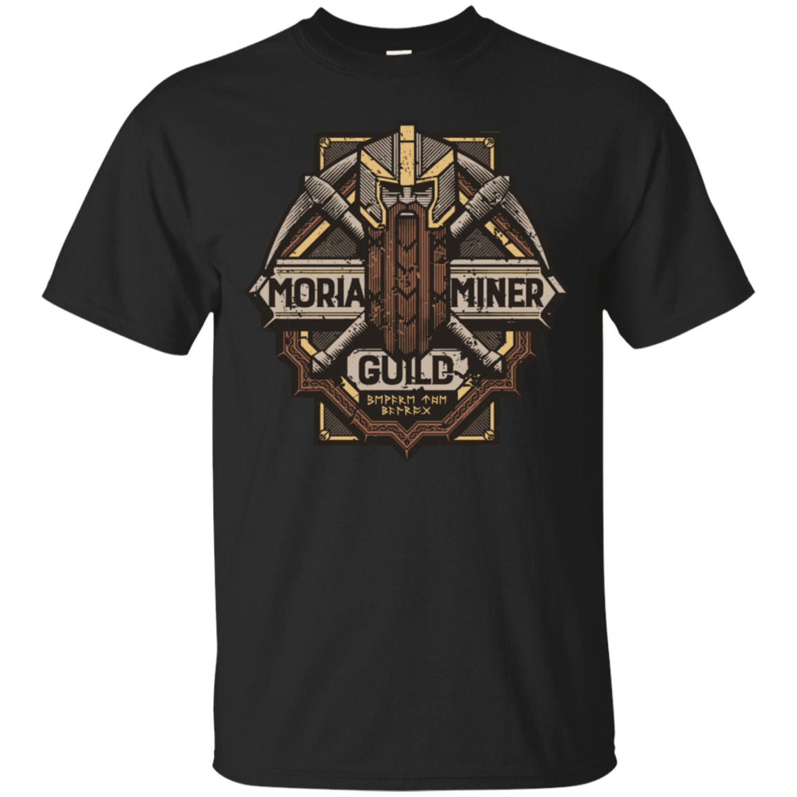 T-Shirts Black / S Moria Miner Guild T-Shirt
