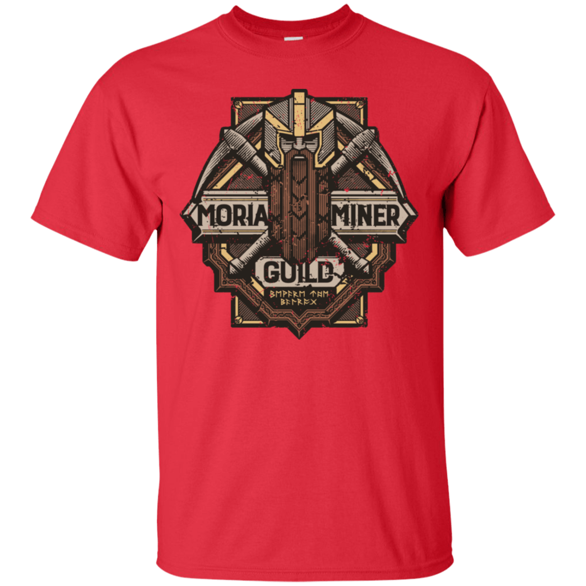 T-Shirts Red / S Moria Miner Guild T-Shirt