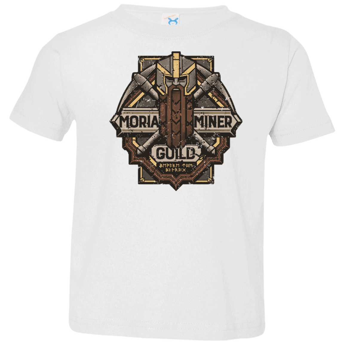 T-Shirts White / 2T Moria Miner Guild Toddler Premium T-Shirt
