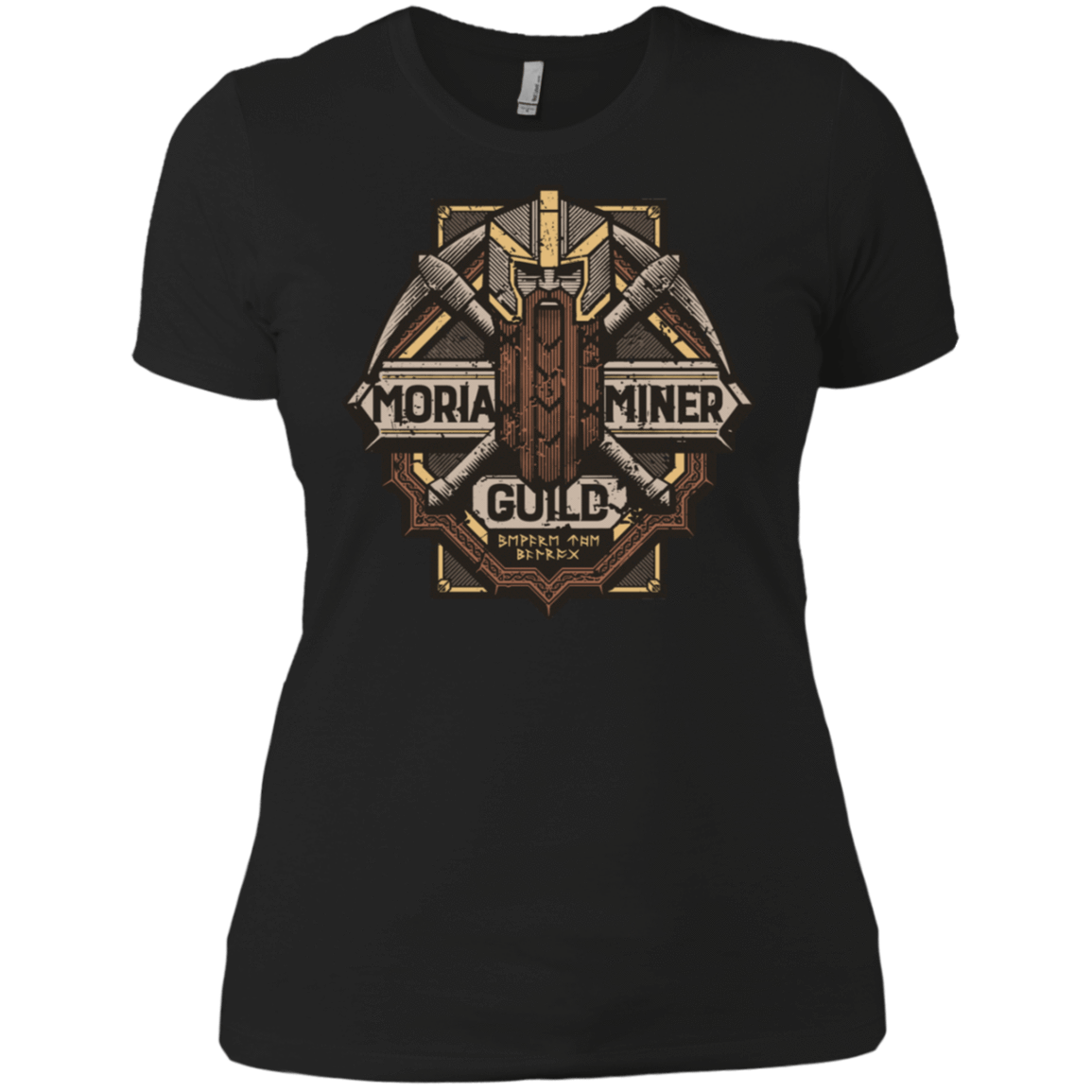 T-Shirts Black / X-Small Moria Miner Guild Women's Premium T-Shirt