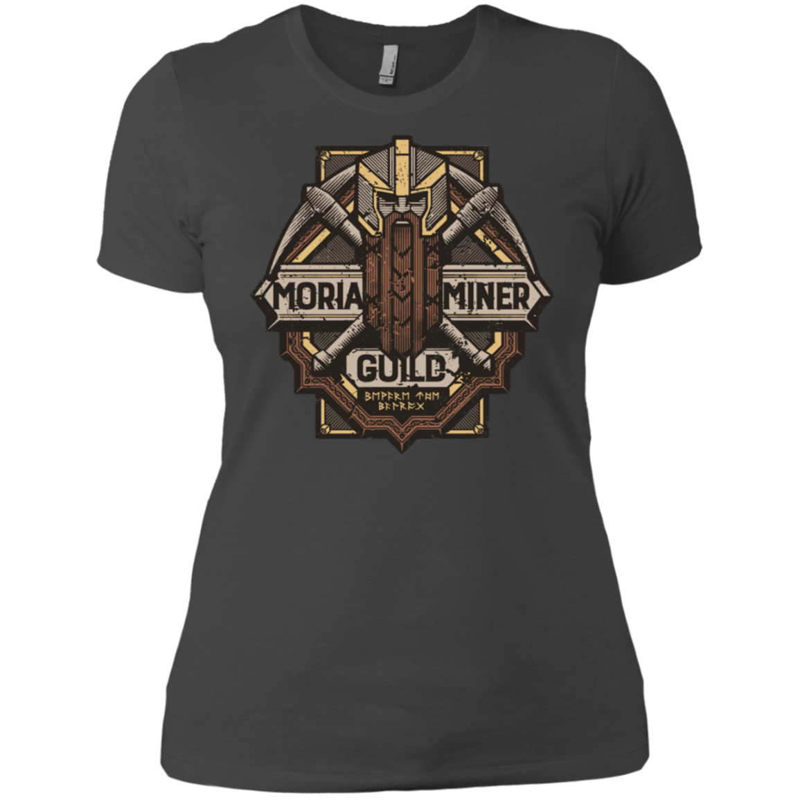 T-Shirts Heavy Metal / X-Small Moria Miner Guild Women's Premium T-Shirt