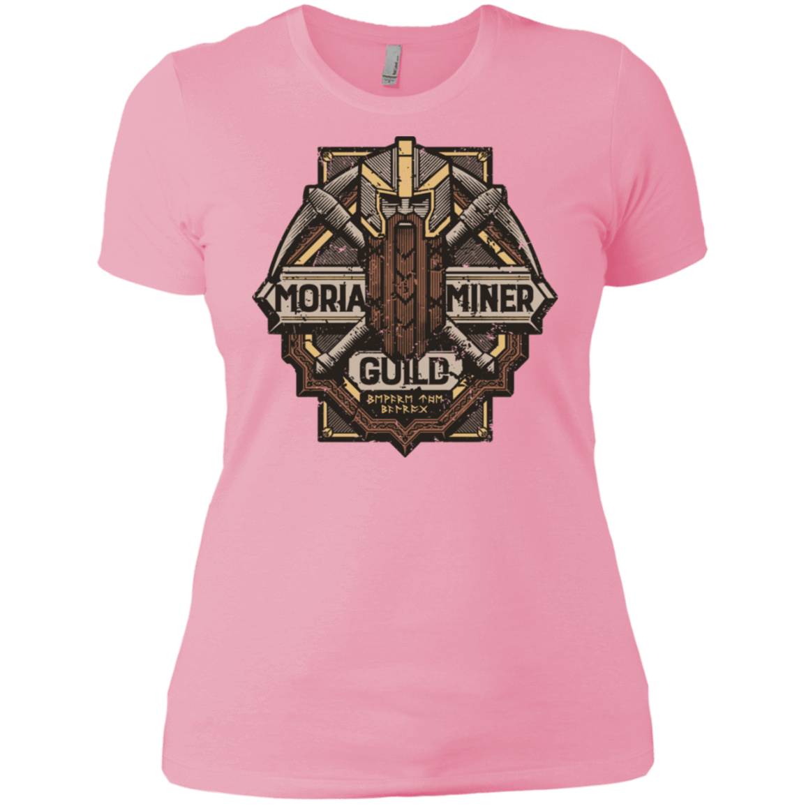 T-Shirts Light Pink / X-Small Moria Miner Guild Women's Premium T-Shirt