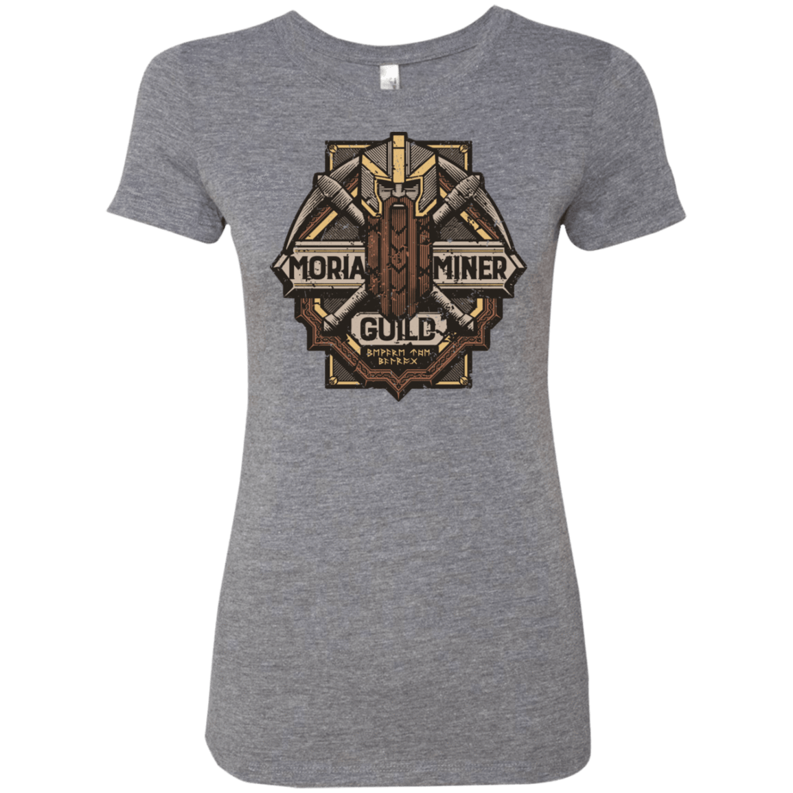 T-Shirts Premium Heather / S Moria Miner Guild Women's Triblend T-Shirt