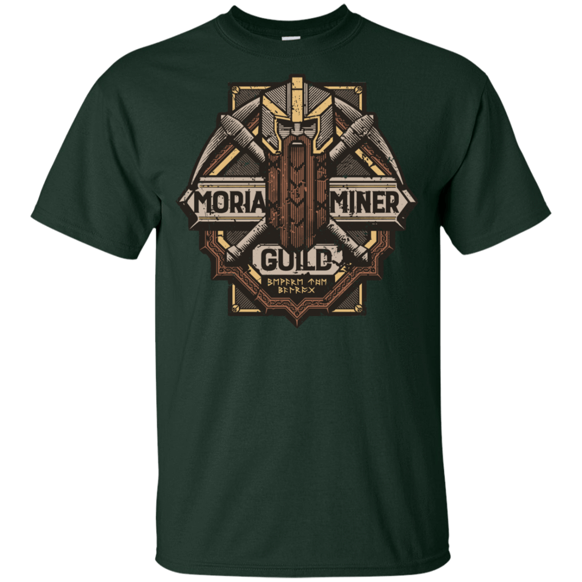 T-Shirts Forest / YXS Moria Miner Guild Youth T-Shirt