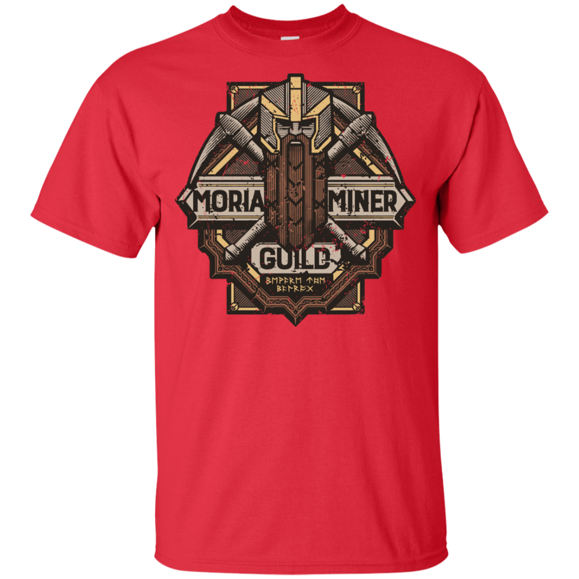 T-Shirts Red / YXS Moria Miner Guild Youth T-Shirt