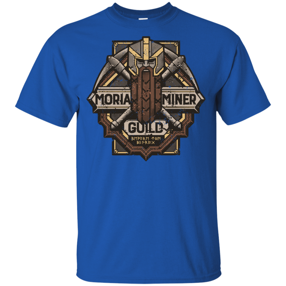T-Shirts Royal / YXS Moria Miner Guild Youth T-Shirt