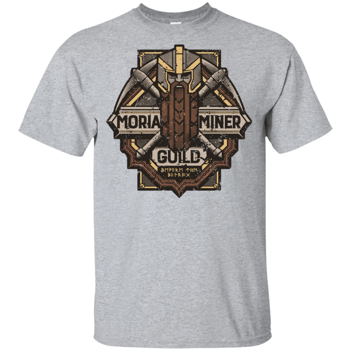 T-Shirts Sport Grey / YXS Moria Miner Guild Youth T-Shirt