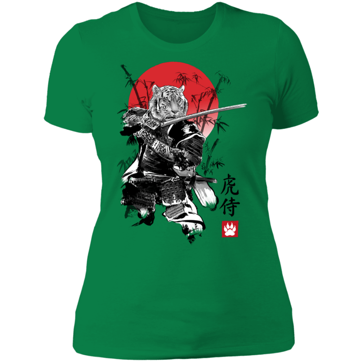 T-Shirts Kelly Green / S Moritiger Roarsumoto Women's Premium T-Shirt