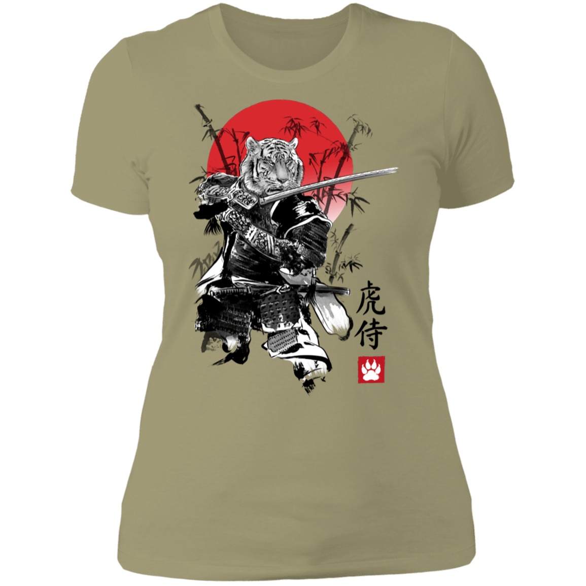 T-Shirts Light Olive / S Moritiger Roarsumoto Women's Premium T-Shirt