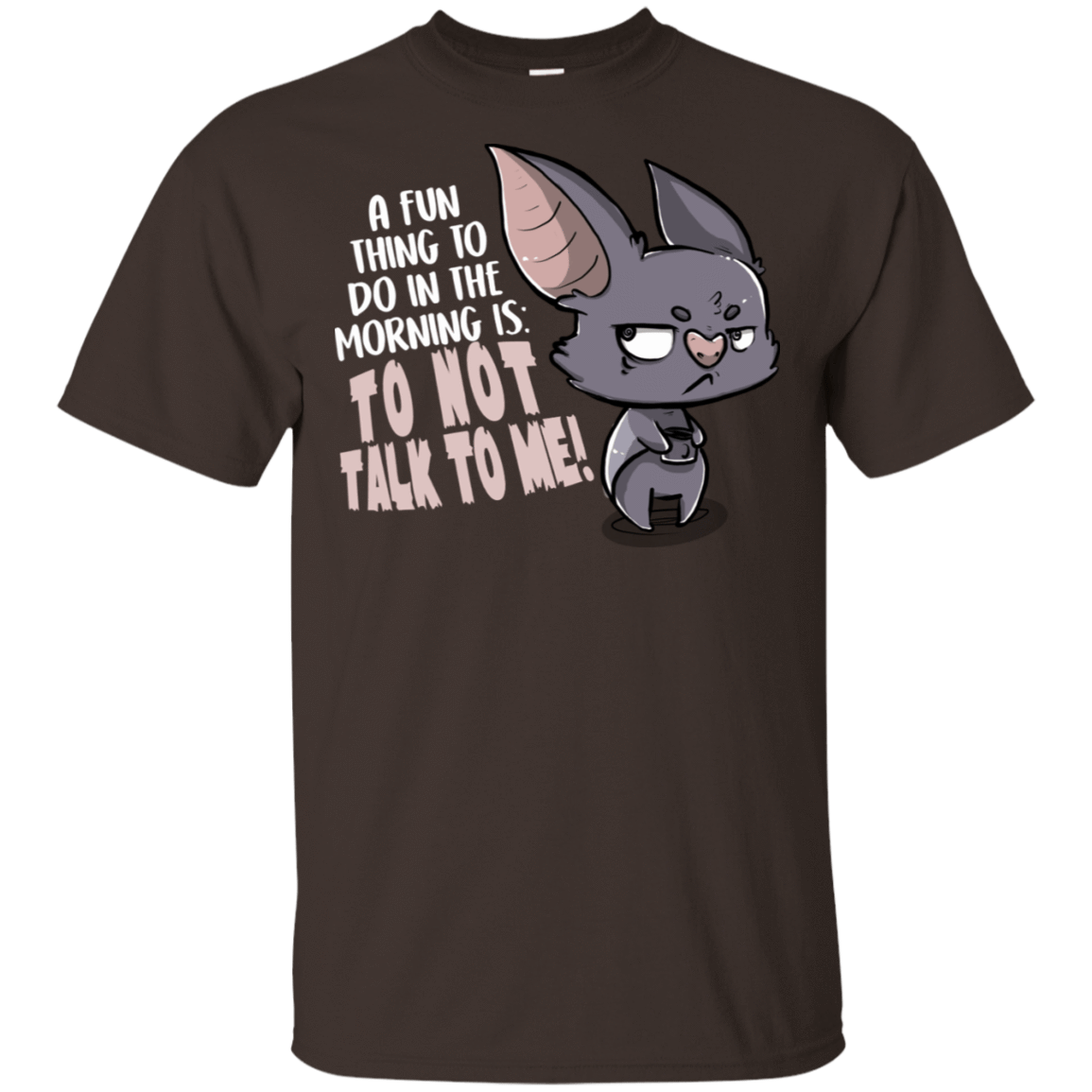 T-Shirts Dark Chocolate / S Morning T-Shirt