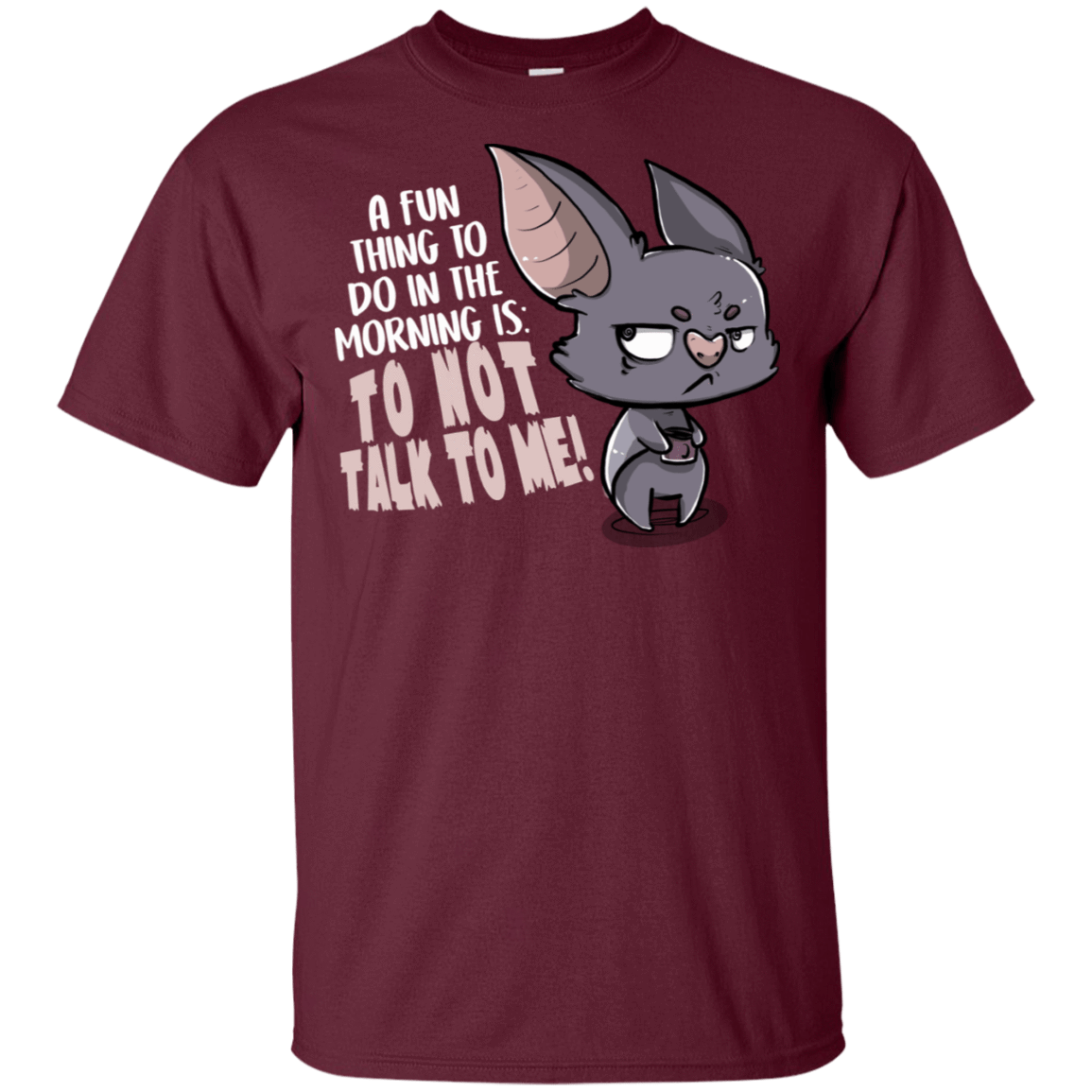 T-Shirts Maroon / S Morning T-Shirt