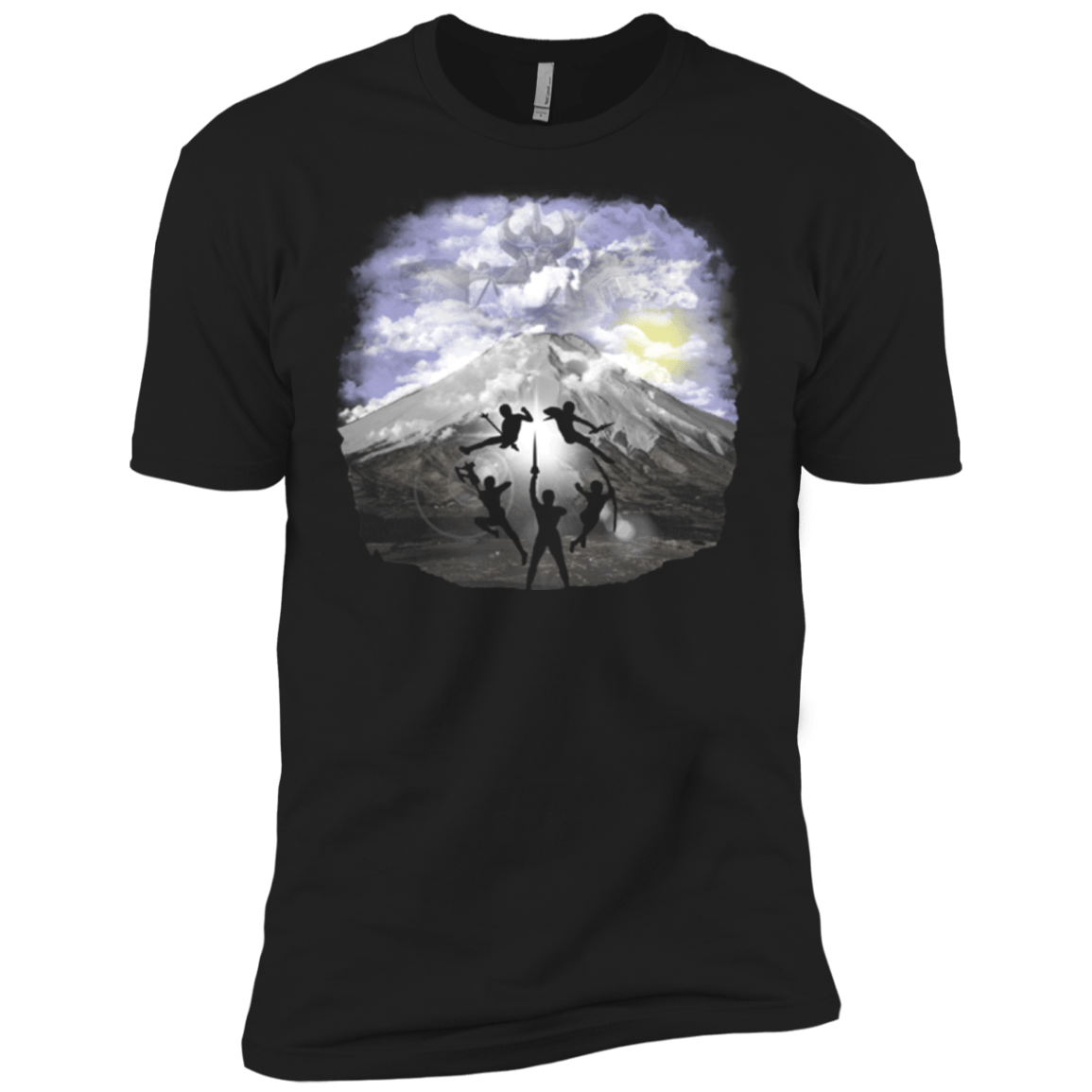 T-Shirts Black / X-Small Morphin' and Fightin' Men's Premium T-Shirt