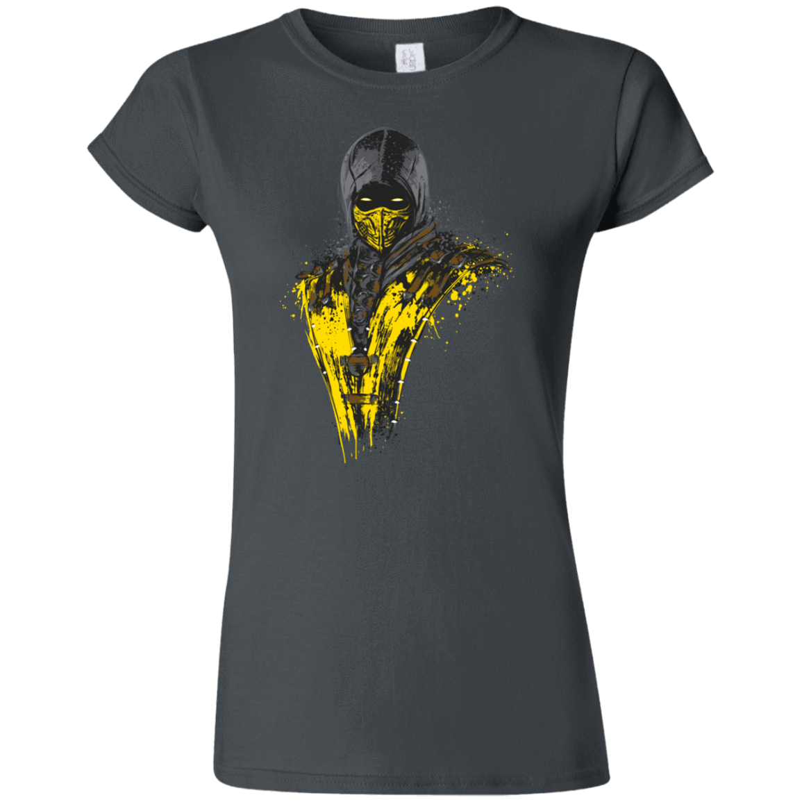 T-Shirts Charcoal / S Mortal Fire Junior Slimmer-Fit T-Shirt