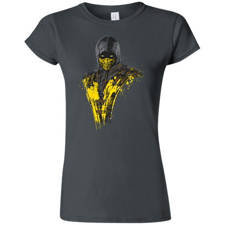 T-Shirts Charcoal / S Mortal Fire Junior Slimmer-Fit T-Shirt