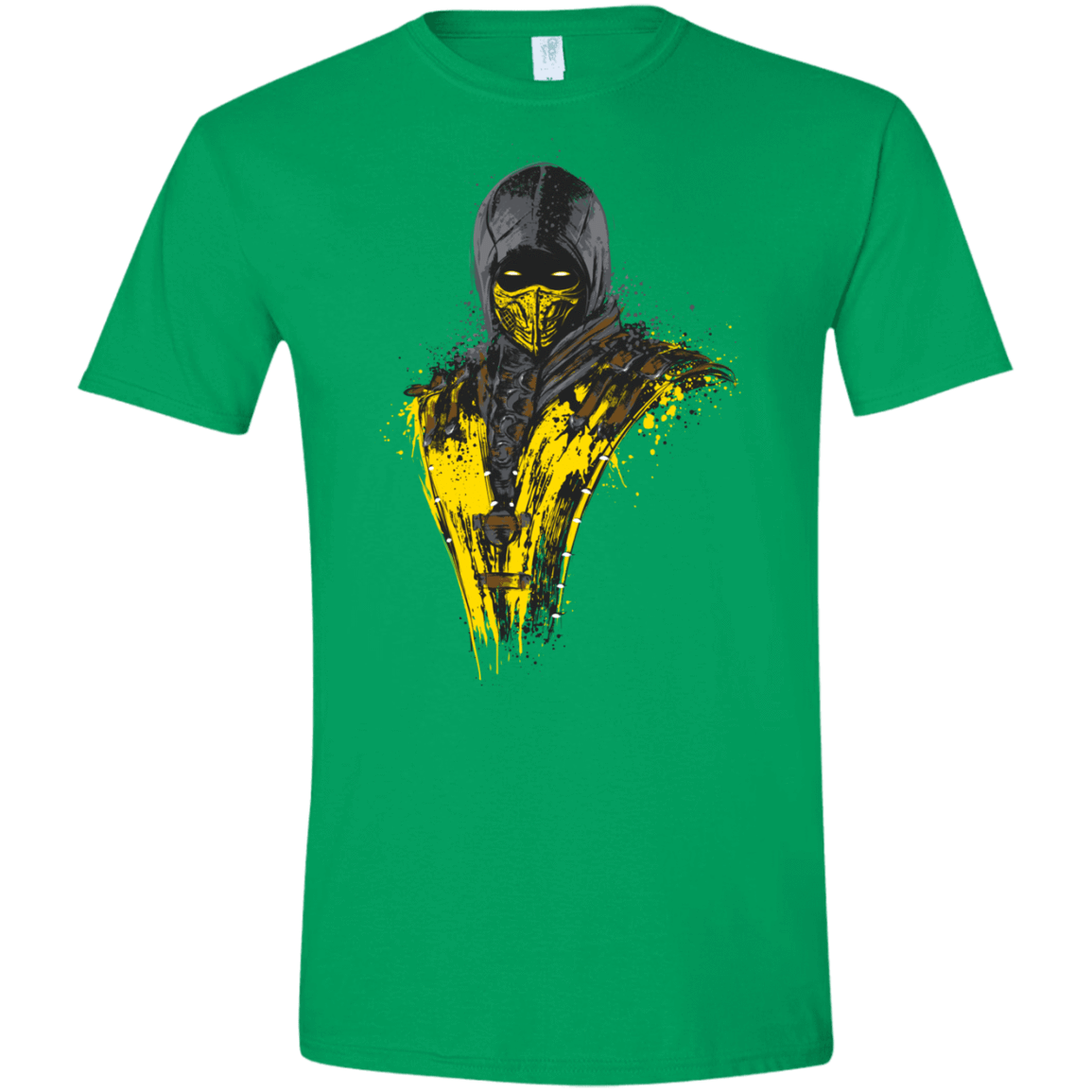 T-Shirts Irish Green / S Mortal Fire Men's Semi-Fitted Softstyle