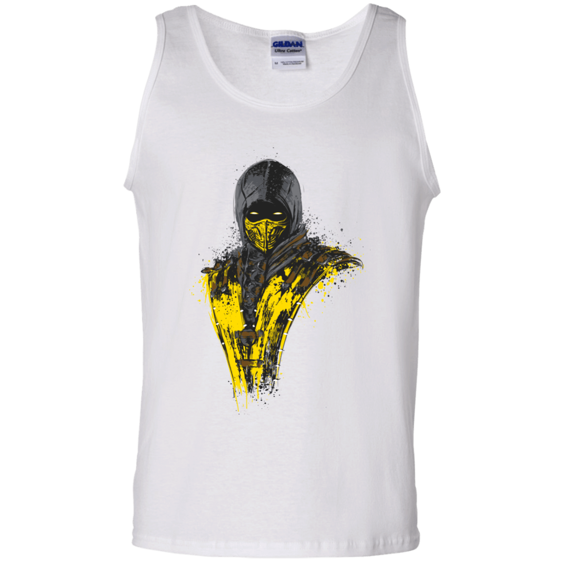 T-Shirts White / S Mortal Fire Men's Tank Top