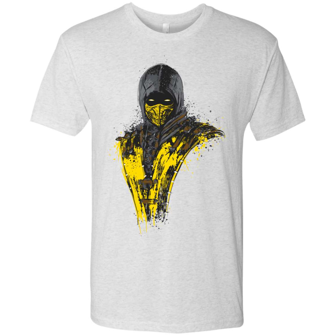 T-Shirts Heather White / S Mortal Fire Men's Triblend T-Shirt