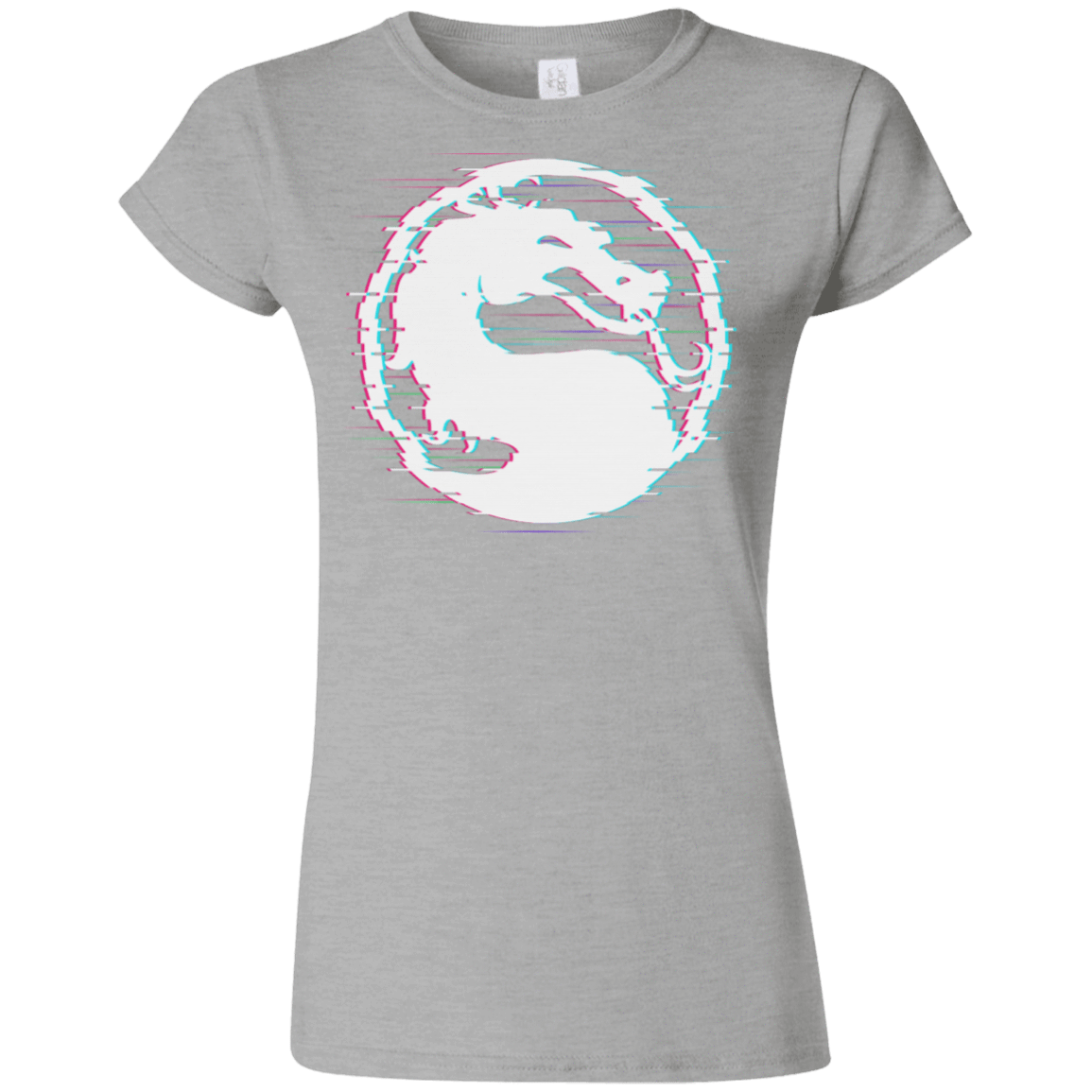 T-Shirts Sport Grey / S Mortal Glitch Junior Slimmer-Fit T-Shirt