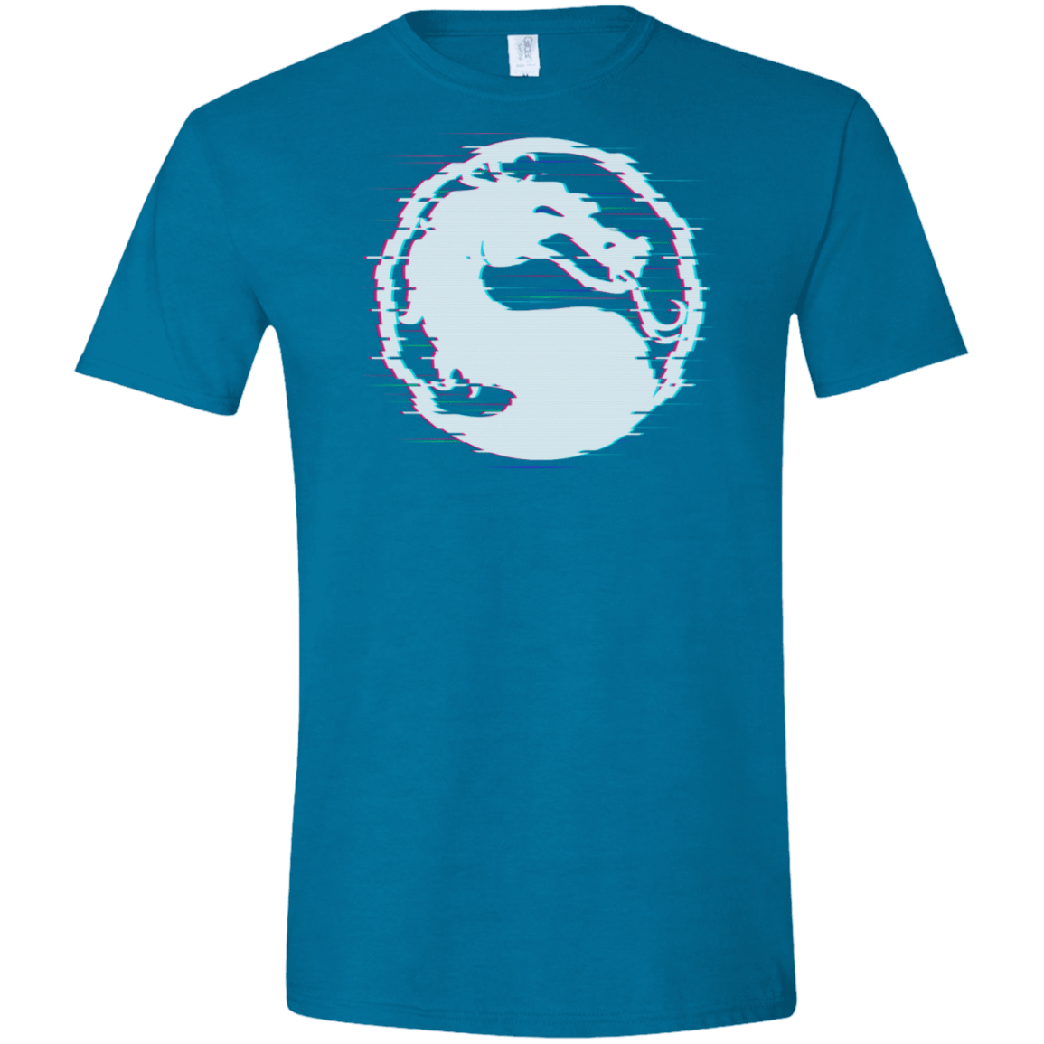 T-Shirts Antique Sapphire / S Mortal Glitch Men's Semi-Fitted Softstyle