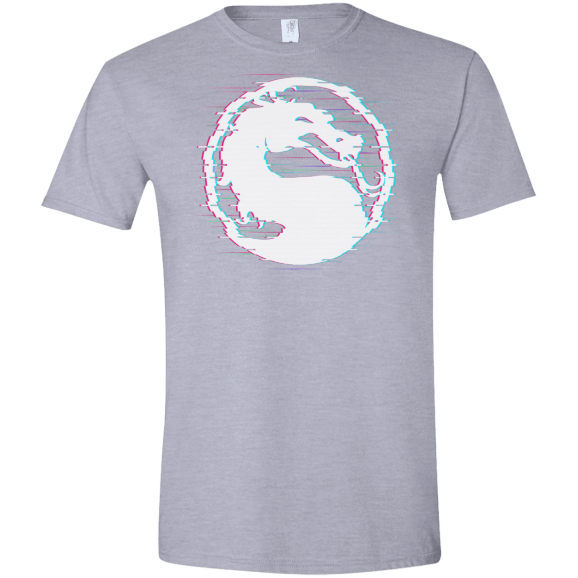 T-Shirts Sport Grey / X-Small Mortal Glitch Men's Semi-Fitted Softstyle