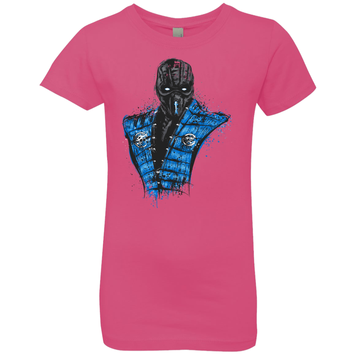 T-Shirts Hot Pink / YXS Mortal Ice Girls Premium T-Shirt
