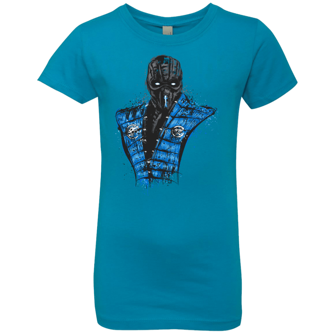 T-Shirts Turquoise / YXS Mortal Ice Girls Premium T-Shirt