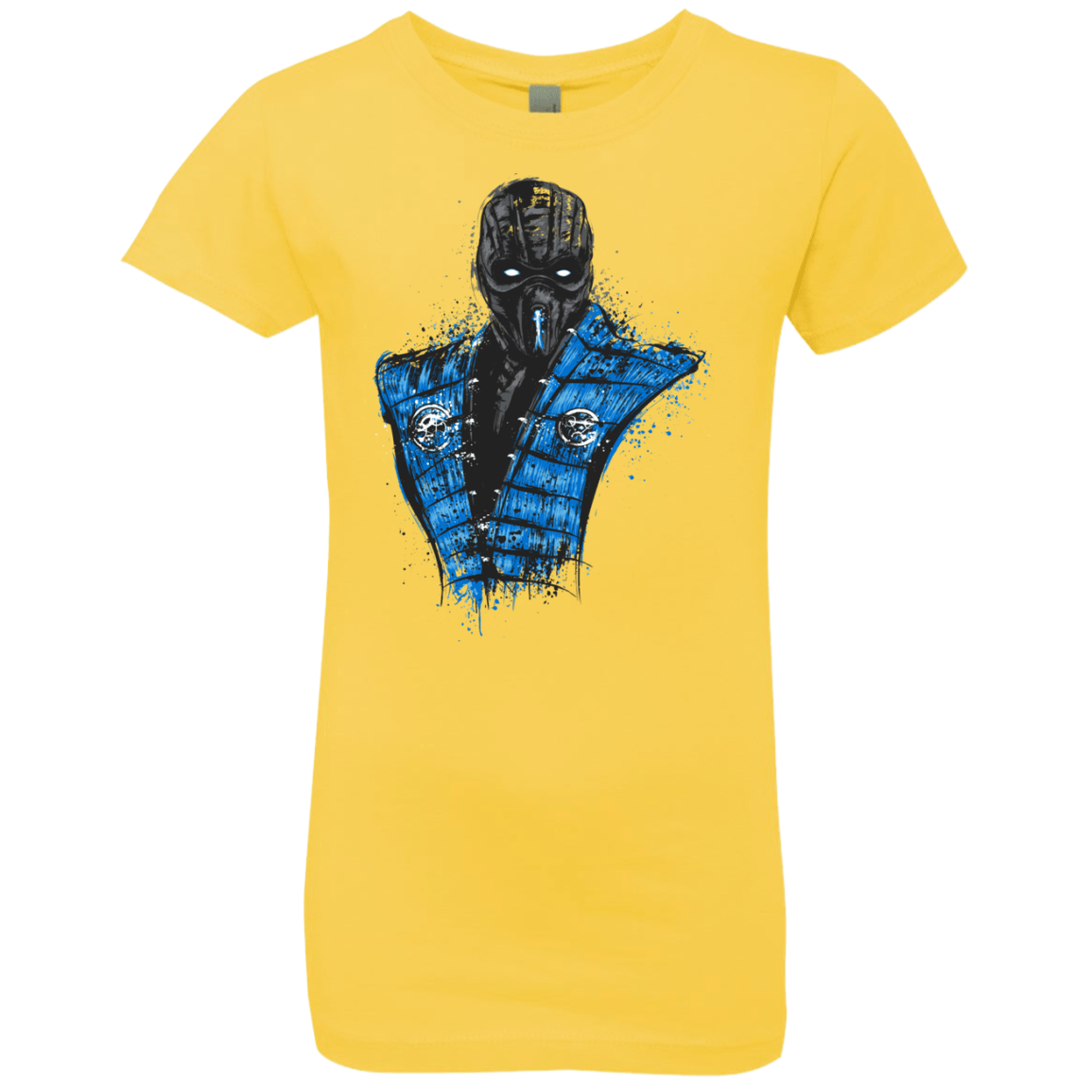 T-Shirts Vibrant Yellow / YXS Mortal Ice Girls Premium T-Shirt