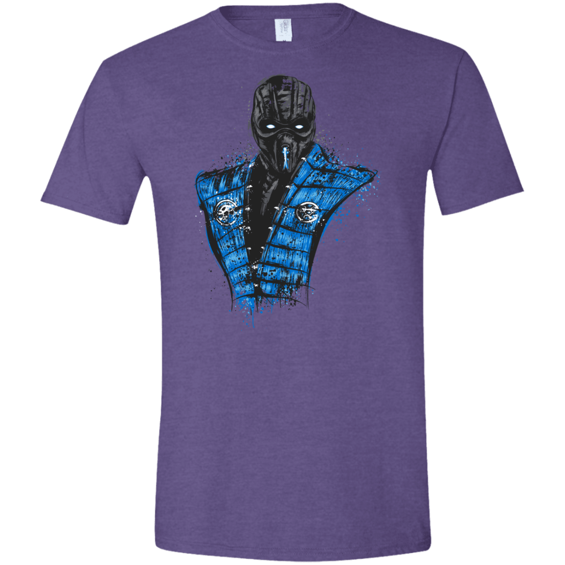 T-Shirts Heather Purple / S Mortal Ice Men's Semi-Fitted Softstyle