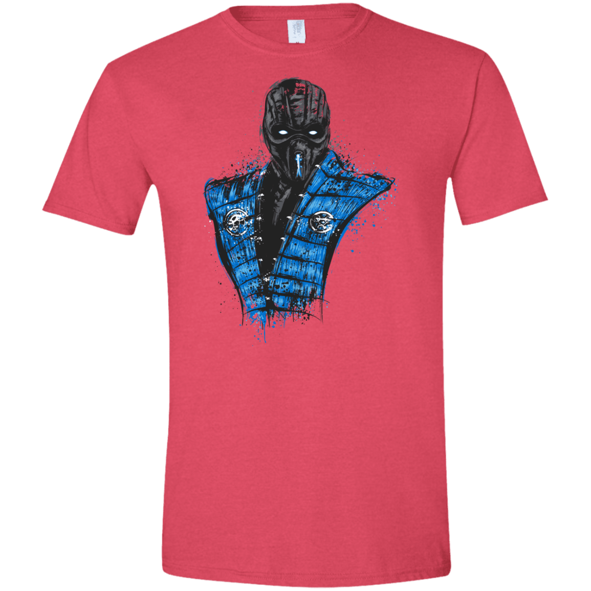 T-Shirts Heather Red / S Mortal Ice Men's Semi-Fitted Softstyle