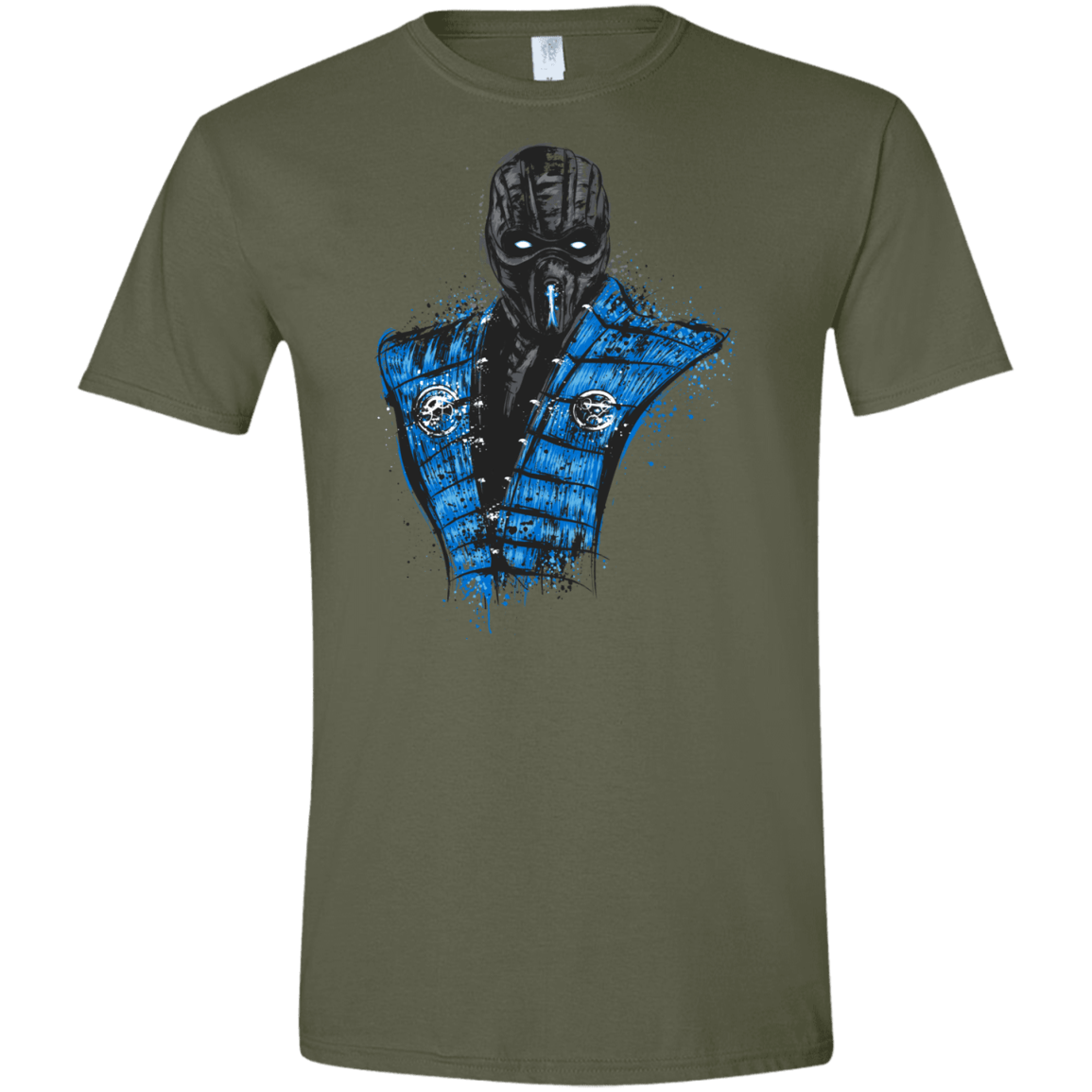 T-Shirts Military Green / S Mortal Ice Men's Semi-Fitted Softstyle