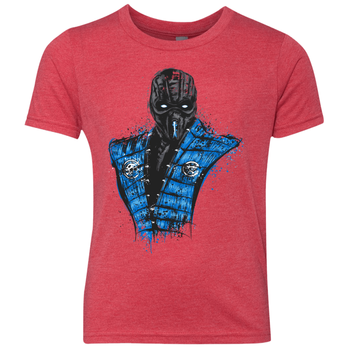 T-Shirts Vintage Red / YXS Mortal Ice Youth Triblend T-Shirt