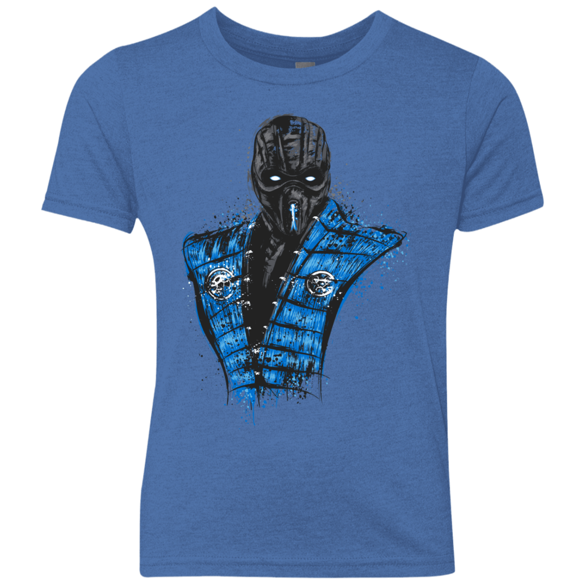 T-Shirts Vintage Royal / YXS Mortal Ice Youth Triblend T-Shirt