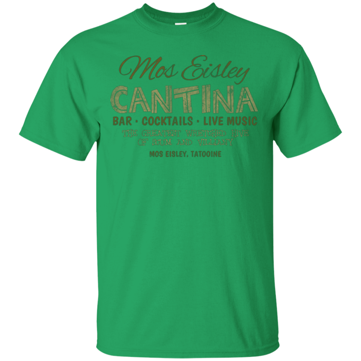 T-Shirts Irish Green / Small Mos Eisley Cantina T-Shirt