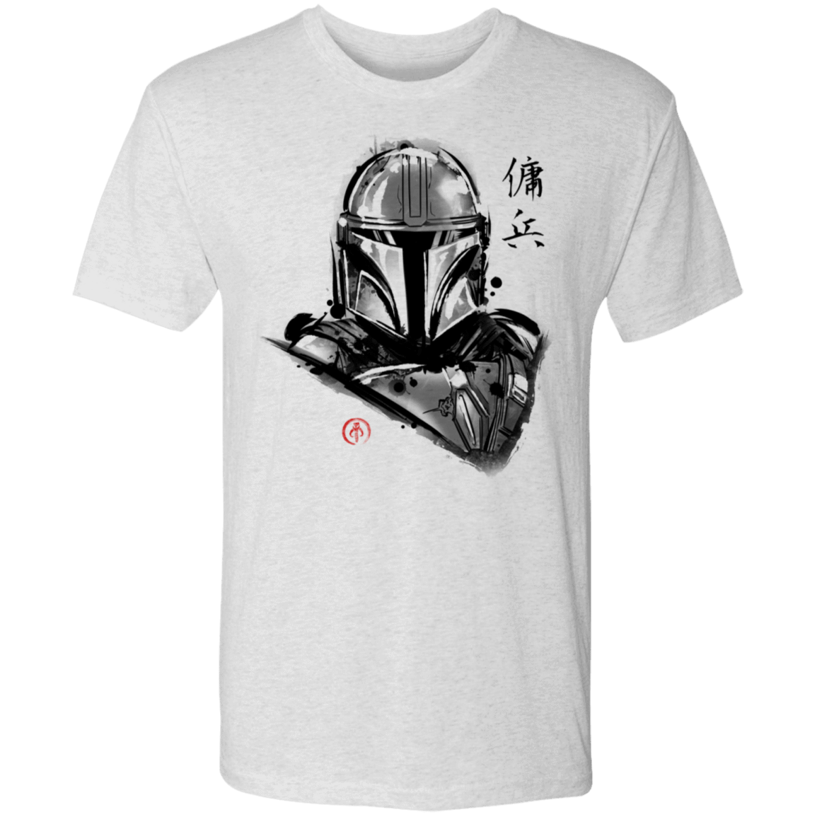 T-Shirts Heather White / S Most Wanted Mercenary Men's Triblend T-Shirt