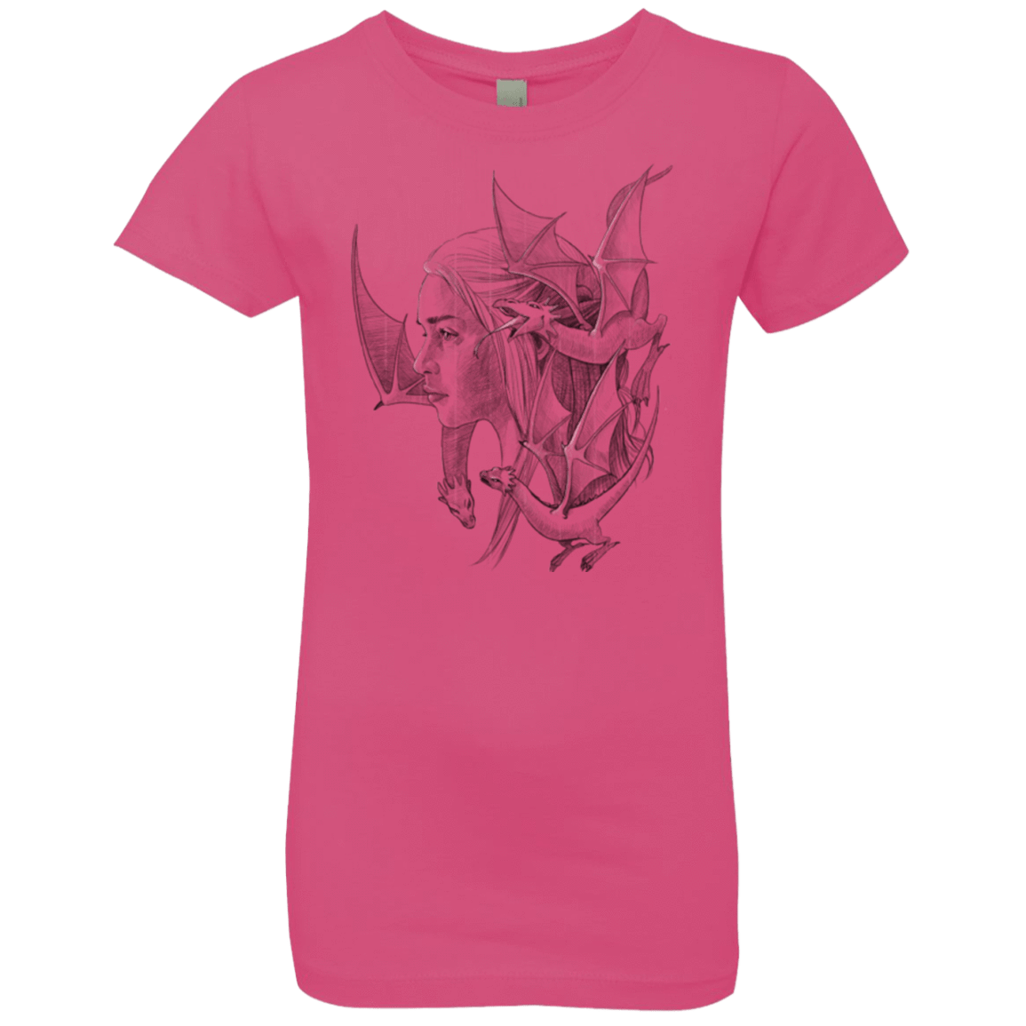 T-Shirts Hot Pink / YXS Mother Girls Premium T-Shirt