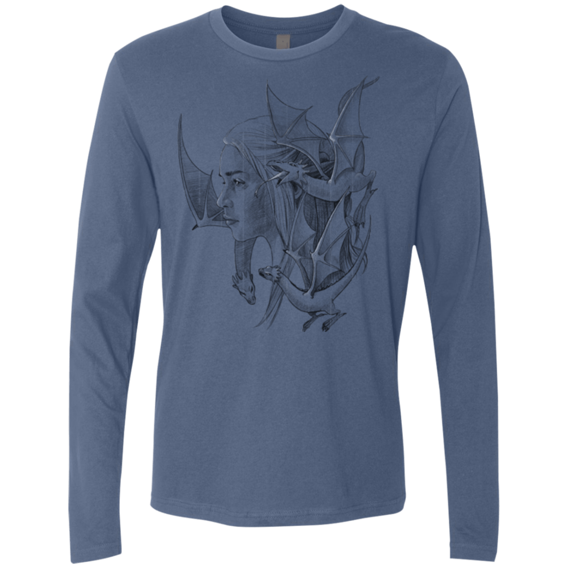 T-Shirts Indigo / Small Mother Men's Premium Long Sleeve