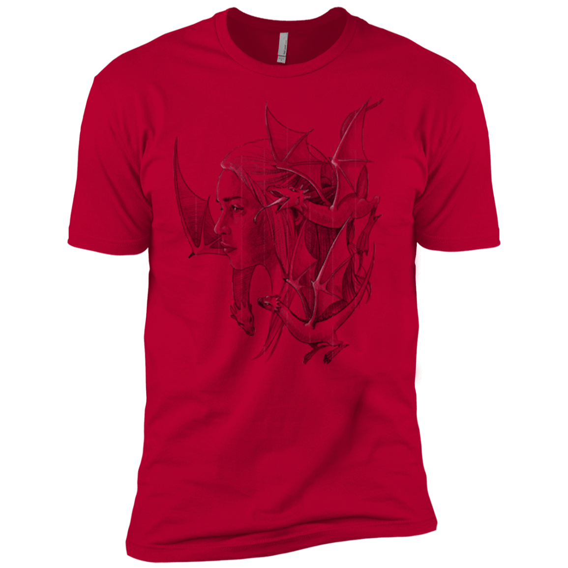 T-Shirts Red / X-Small Mother Men's Premium T-Shirt