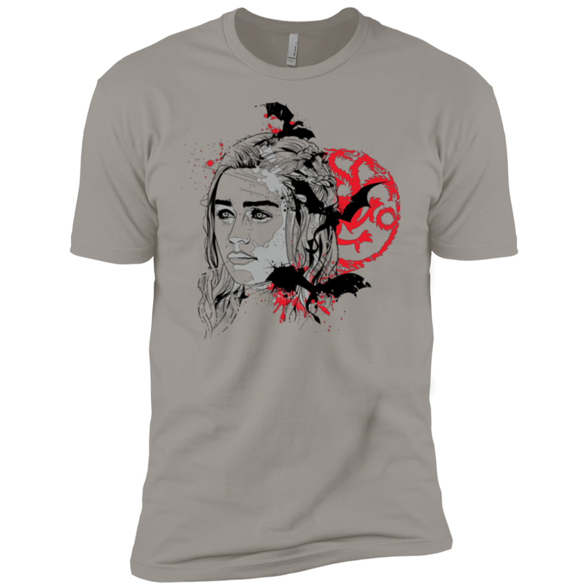 T-Shirts Light Grey / YXS MOTHER OF DRAGONS (1) Boys Premium T-Shirt