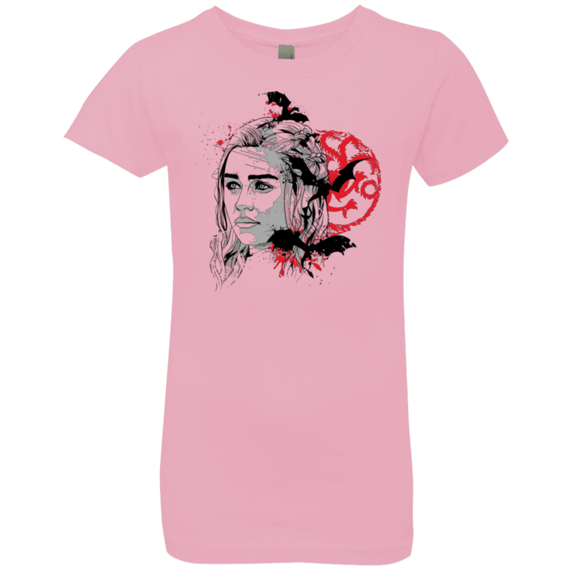 T-Shirts Light Pink / YXS MOTHER OF DRAGONS (1) Girls Premium T-Shirt