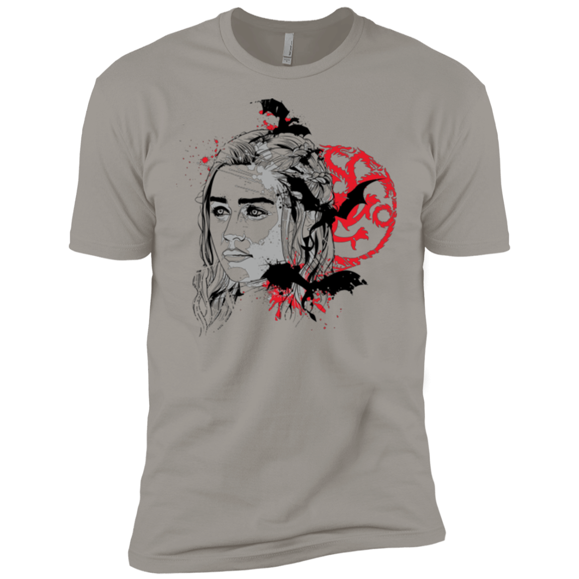 T-Shirts Light Grey / X-Small MOTHER OF DRAGONS (1) Men's Premium T-Shirt