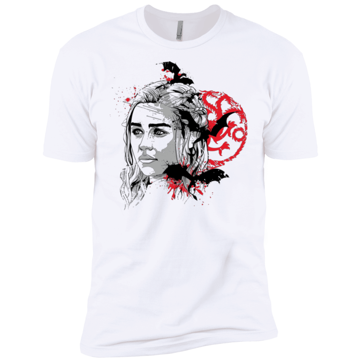 T-Shirts White / X-Small MOTHER OF DRAGONS (1) Men's Premium T-Shirt